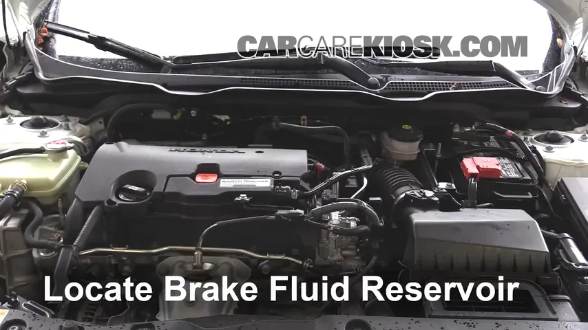 2016 Honda Civic LX 2.0L 4 Cyl. Sedan Brake Fluid